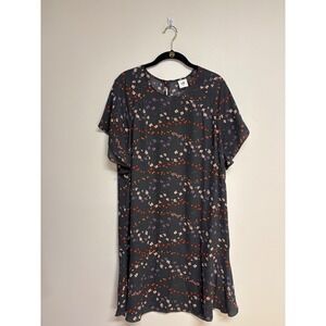 Cabi Women's Muse Floral Short Flutter Sleeve Dress, Women's Size‎ Medium